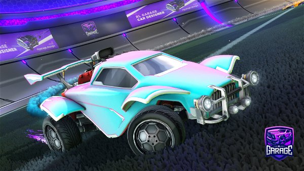 A Rocket League car design from conman-one