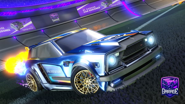 A Rocket League car design from Revonar
