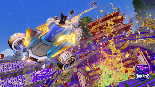 A Rocket League car design from Reckl35s