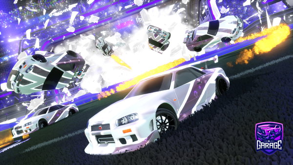 A Rocket League car design from Squishy3800