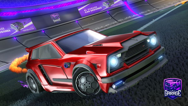 A Rocket League car design from OCTANE7405