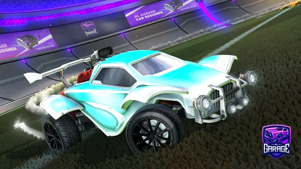 A Rocket League car design from Blackboostneededx