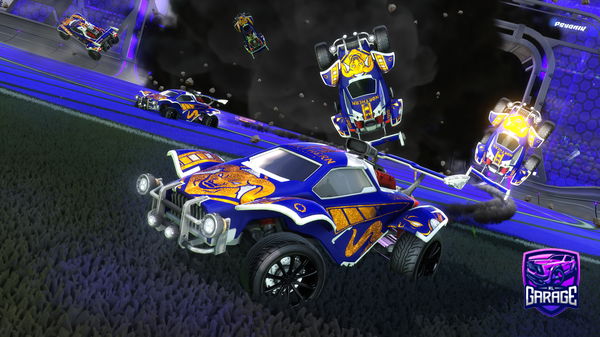 A Rocket League car design from Lucaeujskdjejnr
