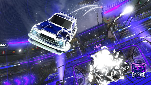 A Rocket League car design from Fixi7