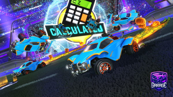 A Rocket League car design from StillGalactical