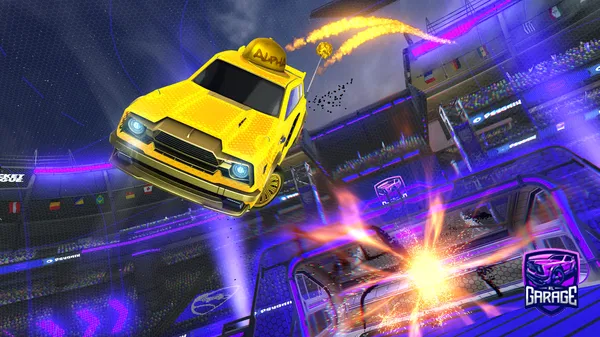 A Rocket League car design from Blake3281