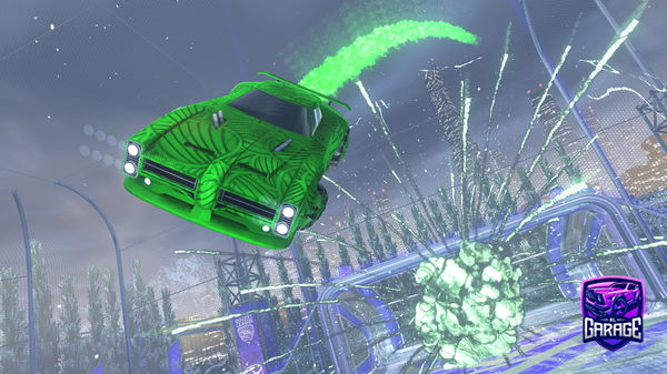 A Rocket League car design from Kr1mzun