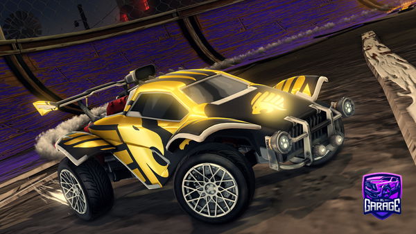 A Rocket League car design from Dano_less