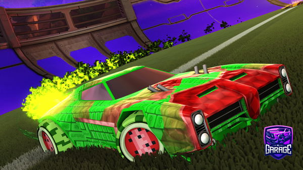 A Rocket League car design from JULA11