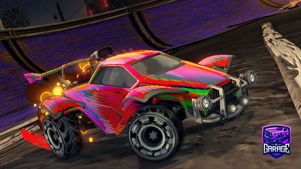 A Rocket League car design from Shooteo2313