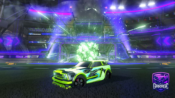 A Rocket League car design from Bizi3107