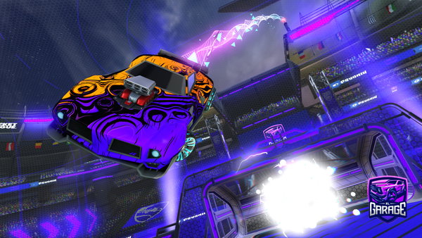 A Rocket League car design from MaxiKing2305