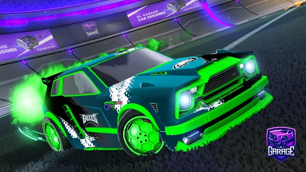 A Rocket League car design from tradingsqaured