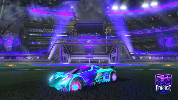 A Rocket League car design from DEAD_MXXN