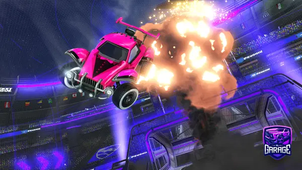 A Rocket League car design from AfroHeadCorn