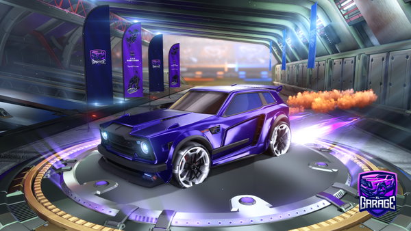 A Rocket League car design from Raule49
