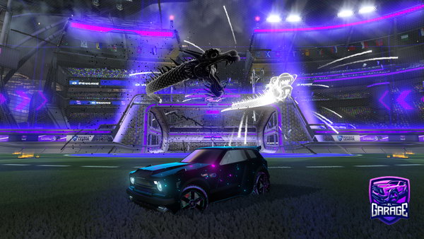 A Rocket League car design from Hxllxw