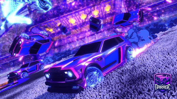 A Rocket League car design from OmegaActive