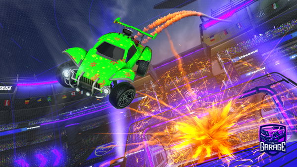 A Rocket League car design from marzzthegoat