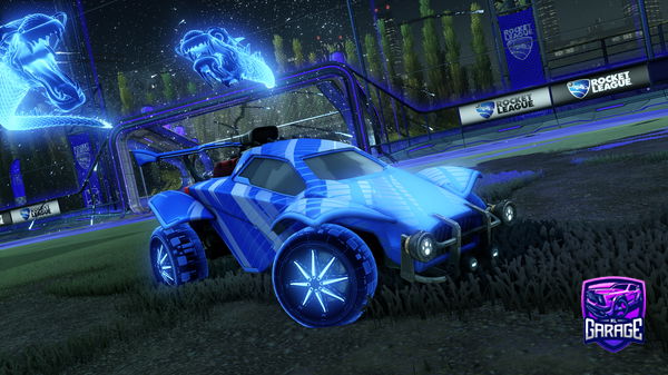 A Rocket League car design from AvAvA