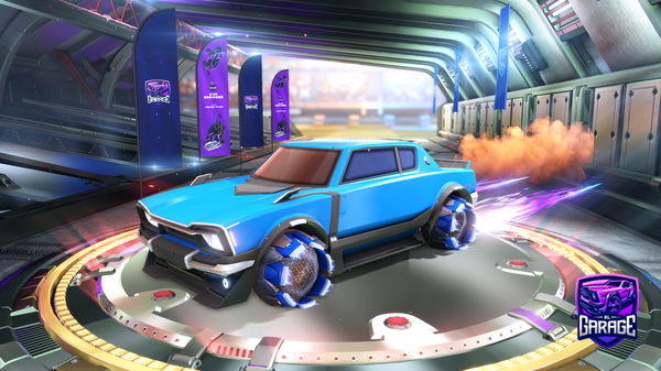 A Rocket League car design from MrGoldWizard