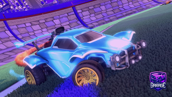 A Rocket League car design from Zodii_