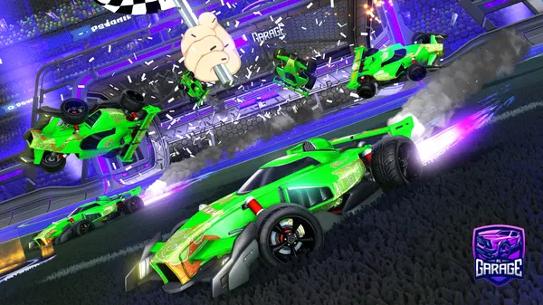 A Rocket League car design from munchy