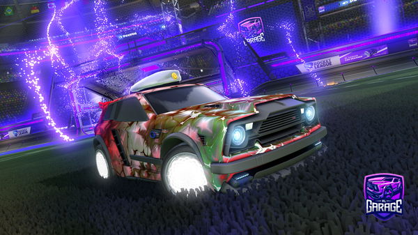 A Rocket League car design from NokiTLoki7