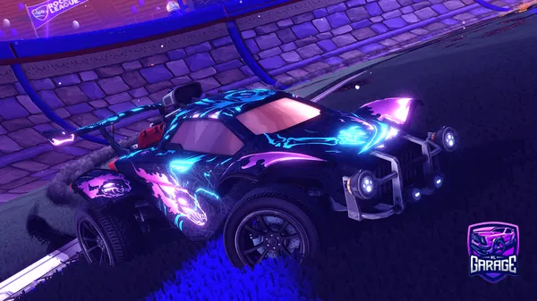 A Rocket League car design from RLGarage