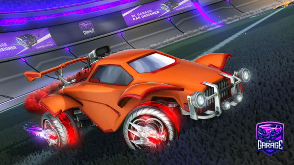 A Rocket League car design from Jxkkoh