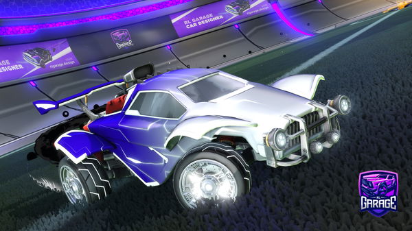 A Rocket League car design from DarthTrain
