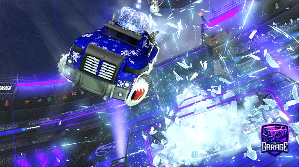 A Rocket League car design from Fry10ingBurg