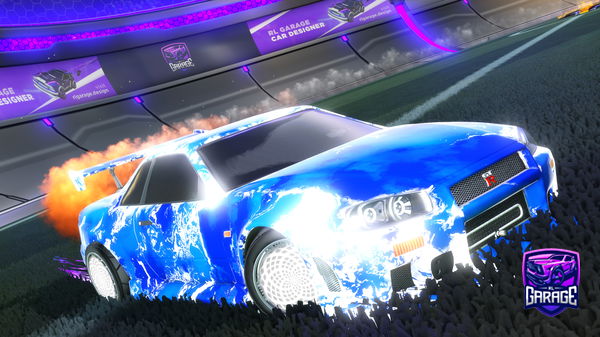 A Rocket League car design from Shaeii