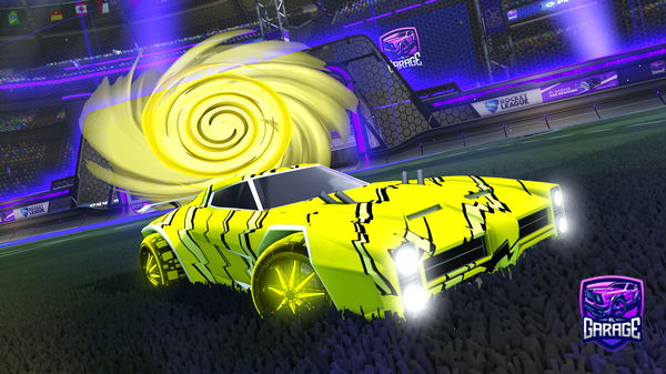 A Rocket League car design from SquidnChips