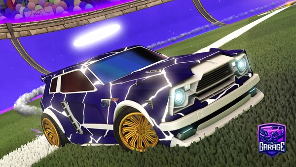 A Rocket League car design from hms_khado