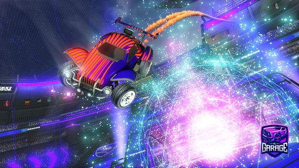 A Rocket League car design from hishamRL9