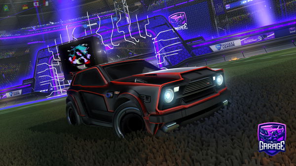 A Rocket League car design from Dimax17