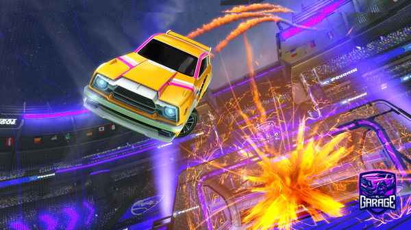 A Rocket League car design from Appii