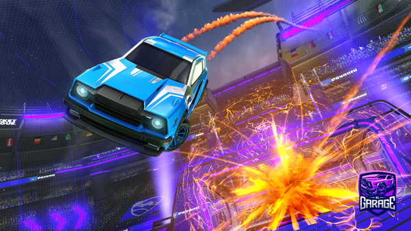 A Rocket League car design from Kinggtr26