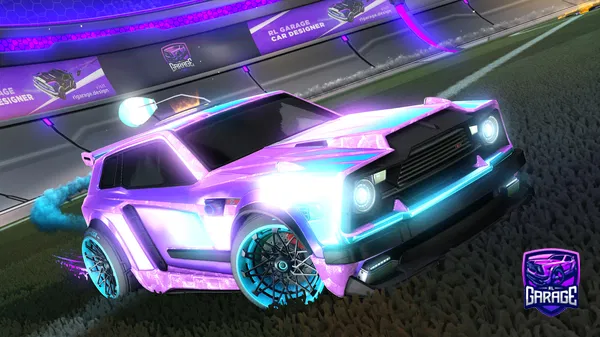 A Rocket League car design from LaughingStawk