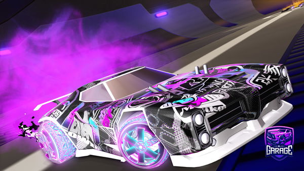 A Rocket League car design from SmartCatOffical