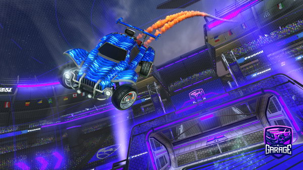 A Rocket League car design from Larsbar1