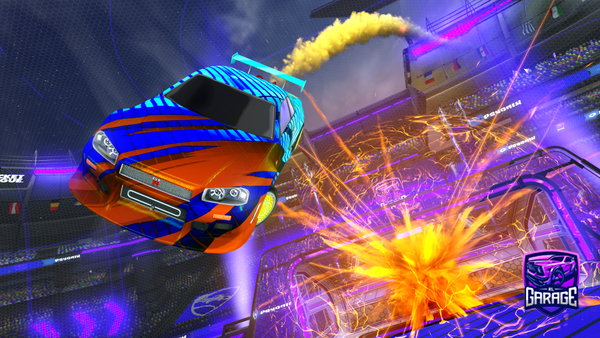 A Rocket League car design from Hayz-86xx