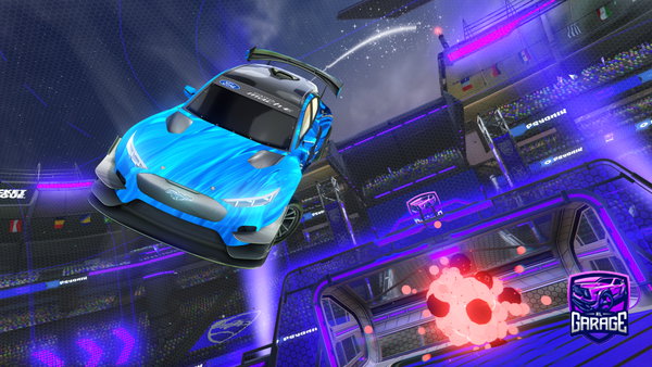 A Rocket League car design from supernova2647