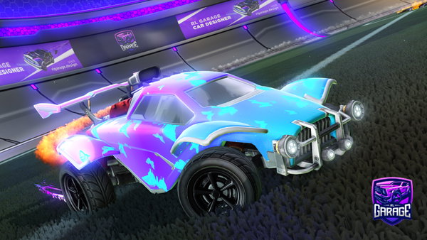 A Rocket League car design from yuganyogurt