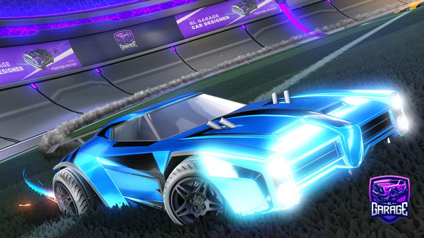 A Rocket League car design from InsaneGamer764