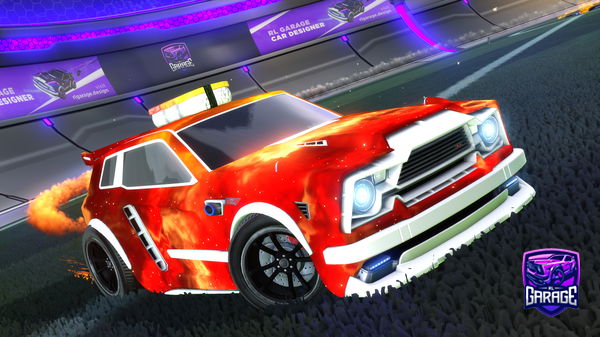 A Rocket League car design from Ultime08