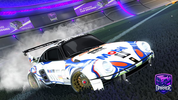 A Rocket League car design from Shadow10499