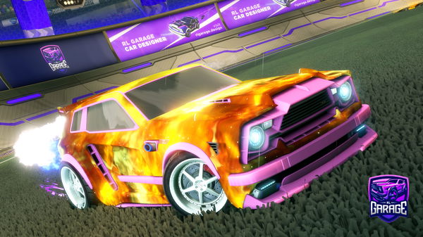 A Rocket League car design from Geo_Mad_TV