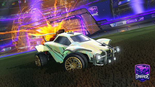 A Rocket League car design from Zzkos